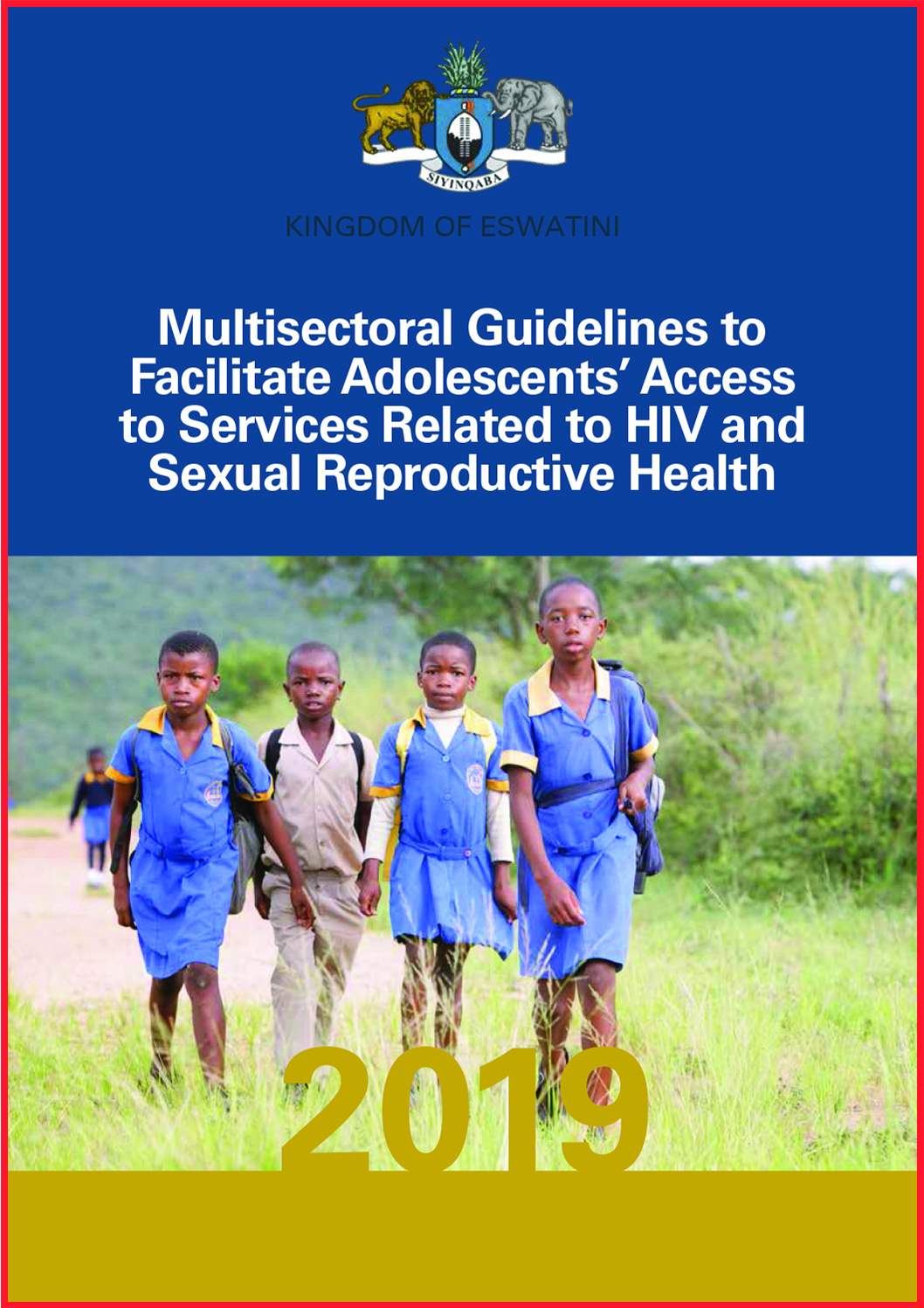 Multisectoral Guidelines to Facilitate Adolescents’ Access to Services Related to HIV and Sexual Reproductive Health